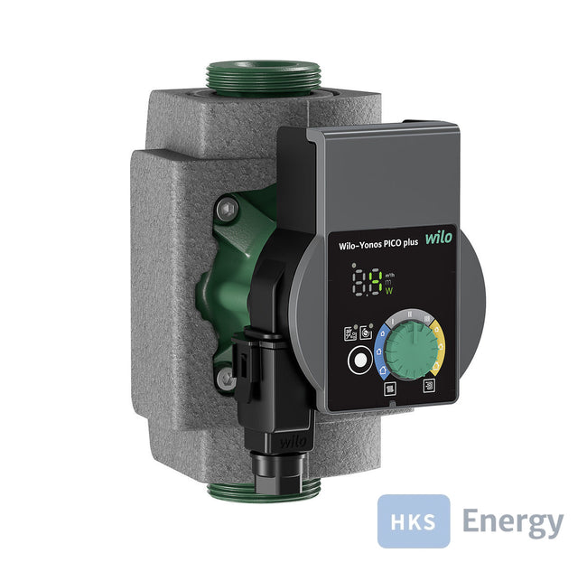 Wilo Nassläufer-Hocheffizienzpumpe Yonos PICO plus 25/1-4,Rp1,G11/2,1x230V