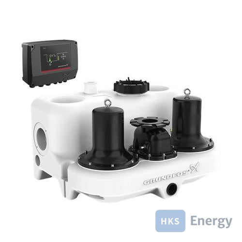 Grundfos Fäkalienhebeanlage Multilift MD.38.3.2 3x400V 3,8kW CEE