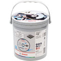 Bosch Trennscheiben Metall 125x1mm neuer Look, (Eimer: 100 Stück), je Eimer – 2608626116