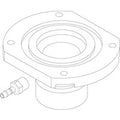 Bosch Flansch VR4XX 1 1/8" everp., 8738804971