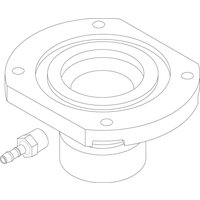 Bosch Flansch VR4XX 1 1/8" everp., 8738804971