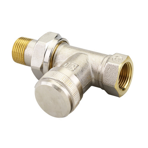 Danfoss Rücklaufverschraubung RLV 10 3/8" Durchgang – 003L0142