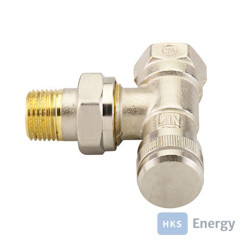 Danfoss Rücklaufverschraubung RLV 15 1/2" Eckform – 003L0143