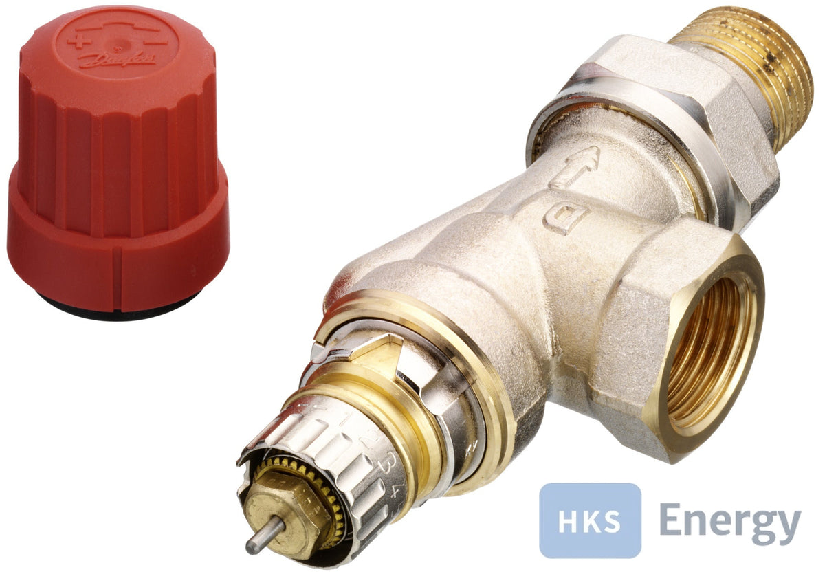 Danfoss RA-N 15 Ventilgehäuse 1/2 Zoll axial – 013G0153