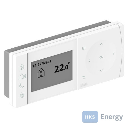 Danfoss Raumthermostat TPOne RF Funksteuerung, 7-Tage-Programm – 087N7853