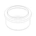 Grundfos Zubehör für Hebeanlagen Schachtverlängerung min.530mm/max.780mm Produktbild