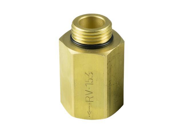 Grundfos Zubehör für Zirkulationspumpen Rueckschlagventil R1/2xRp1/2 Ms Maßzeichnung 96433904