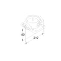Grundfos Zubehör für vert. Kreiselpumpen Ovalflanschsatz Rp1_1/4 Grauguss