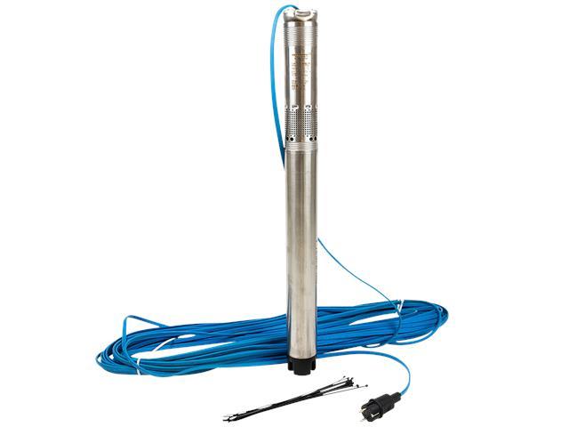 Grundfos Unterwasserpumpe Basispaket SQ2-55 1x230V 30m Kabel Maßzeichnung 96585941