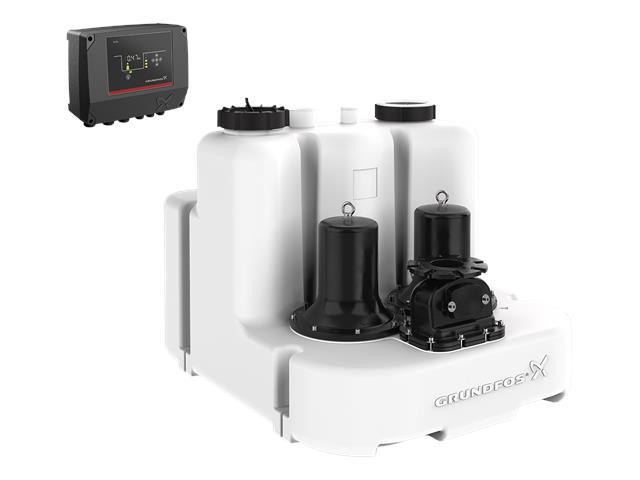Grundfos Fäkalienhebeanlage Multilift MLD.32.3.2 3x400V 3,4kW CEE