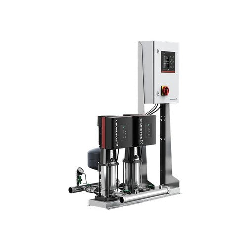 Grundfos Druckerhöhungsanlage Hydro MPC-E 2CRIE5-9 16bar 3x400V 2,2kW Maßzeichnung