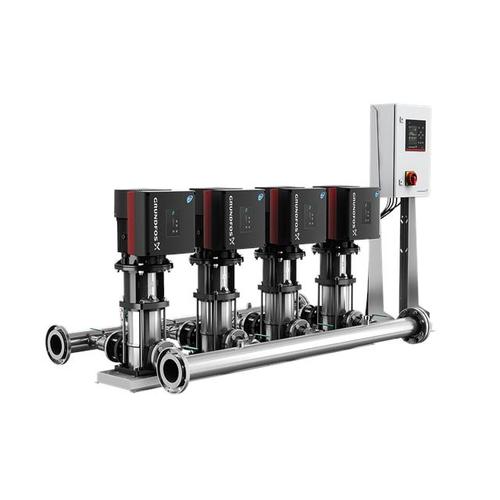 Grundfos Druckerhöhungsanlage Hydro MPC-E 5CRIE10-2 16bar 3x400V 1,5kW Maßzeichnung