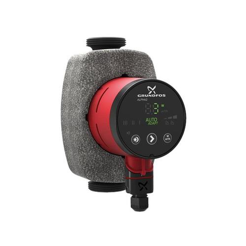 Grundfos Hocheffizienz Umwälzpumpe ALPHA2 25-80 180mm 1x230V G1_1/2 DACH