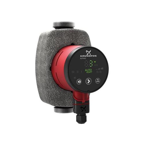 Grundfos Hocheffizienz Umwälzpumpe ALPHA2 25-40 N 180mm 1x230V G1 1/2 DACH