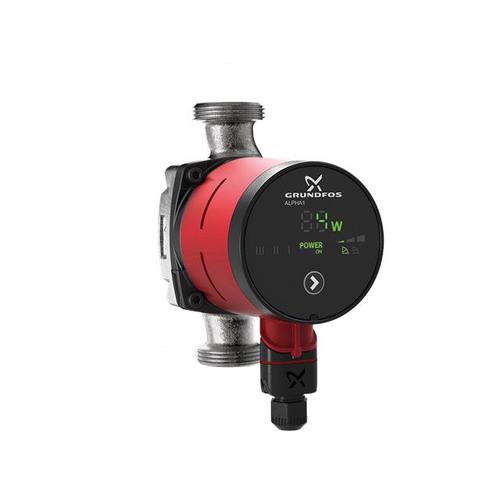 Grundfos Elektr. geregelte Umwälzpumpe ALPHA1 20-40 N 150mm 1x230V 50Hz 6H DACH