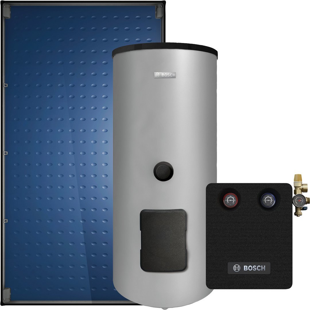 Bosch Solar-Basic-Paket JUPA SO788 2xFT226-2V, WS310-5EKP1B, AGS10/MS100-2 – 7739620454
