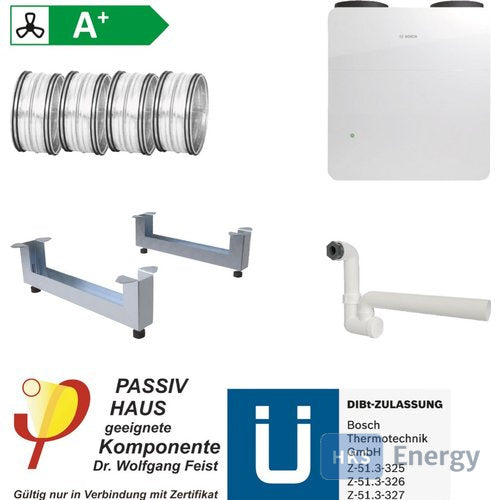 Bosch Wohnungslüftungspaket BOPA VE3 V5001 C 260, Bodenkonsolen-Set – 7739621981