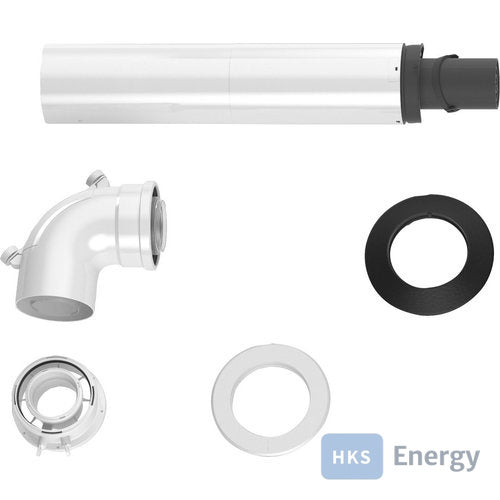 Bosch Abgaszubehör FC-Set60-C13x Grundpaket waagerecht d:60/100 mm – 7738112496