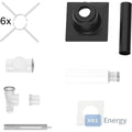 Bosch Abgaszubehör FC-Set80-C93x(hinten) Grundbausatz C93x, d:80/125mm – 7738112740