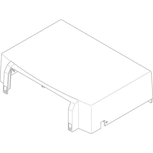 Bosch Gehäuse Haube weiß everp., 8732900427
