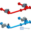 Bosch Kaskade DN50/65-Pumpe (2x100kW)V2 Unterkomponente Kaskade mit Pumpe – 7736606051