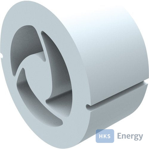 Bosch Zubehör dezentraler Lüftung LS160 Lüfterschalldämmset, ab 350mm Wandstärke – 7735600381