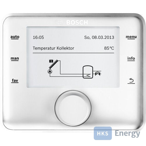 Bosch Zubehör Solartechnik CS 200 Solarregler, autarker Betrieb,101x123x25 – 7738114089