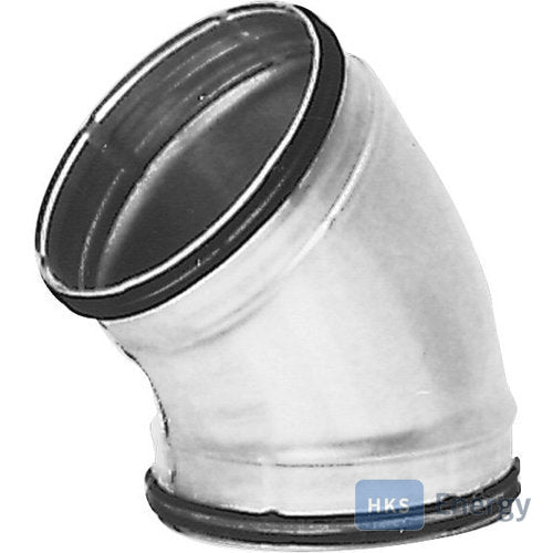 Bosch Zubehör Wohnungslüftung BM45-100 Bogen 45 Grad Metall DN00 – 7738112484
