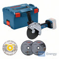 Bosch Akku-Winkelschleifer BITURBO GWS 18V-180 P in L-BOXX – 06019H6L02