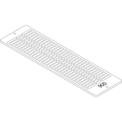 BO Aufsteckgitter 30/33-900 RAL9016 everp., 87183404090