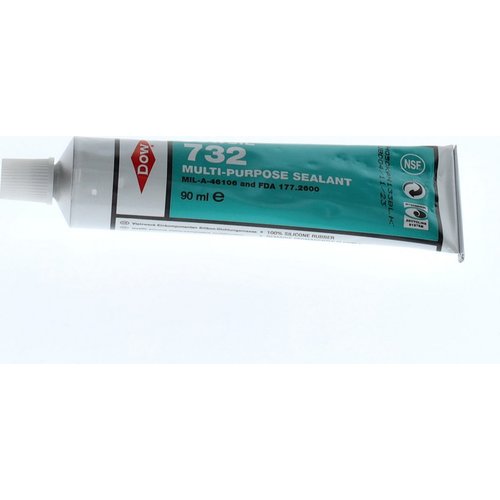 BO Dichtmasse Silastik 732 90ml Tube everp., 87185760180