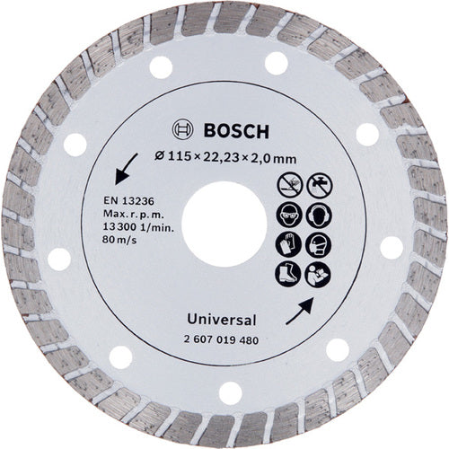 Bosch Diamanttrennscheibe Turbo Durchmesser: 115mm – 2607019480