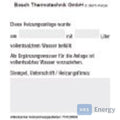 Bosch Zubehör für Wasseraufbereitung Aufkleber Doku vollentsalztes Wasser – 7747208668