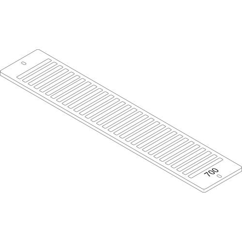 BO Aufsteckgitter 20/22-700 RAL9016 everp., 87183403070