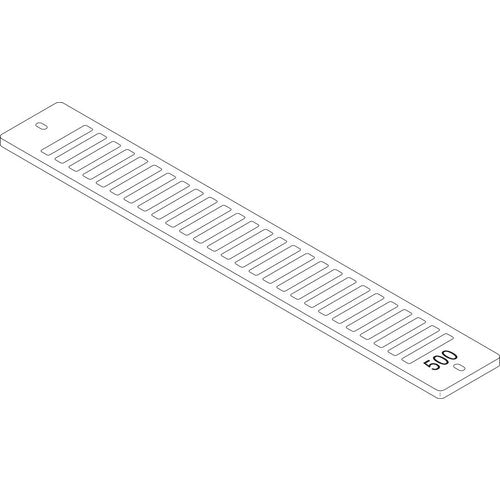 BO Aufsteckgitter 21S-500 RAL9016 everp., 87183402050