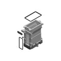 Bosch Wärmetauscher basic block 8737708009