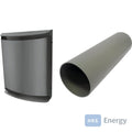 Bosch Zub. dezentraler Lüftung LRE 160 B Lüfter-Rohbauset, Metall-Außenhaube anth – 7735600374