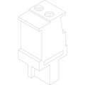 Bosch Anschlussklemme 2-polig Kiesgrau FWR, 63036137