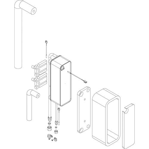 Bosch Plattenwärmetauscher PHE 87186467570
