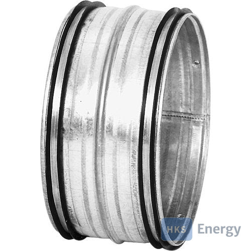 Bosch Zubehör Wohnungslüftung FM 160 Verbindungsnippel Metall DN160 – 7738113764