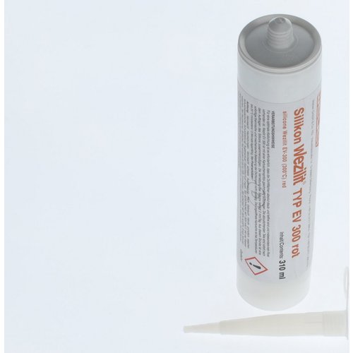 BO Silikon Wezilit EV-300rot bis 300grdC everp., 8718590462