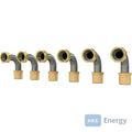 Bosch Zubehör für Wohnungsstationen Bogen Edelst. 90 Grd, 3/4"  (MVP: 6 St) – 7733600248
