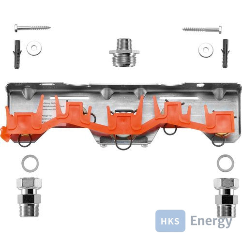 Bosch Installationszubehör IW-MV-1 Montageanschlussplatte Erdgas – 7738112657