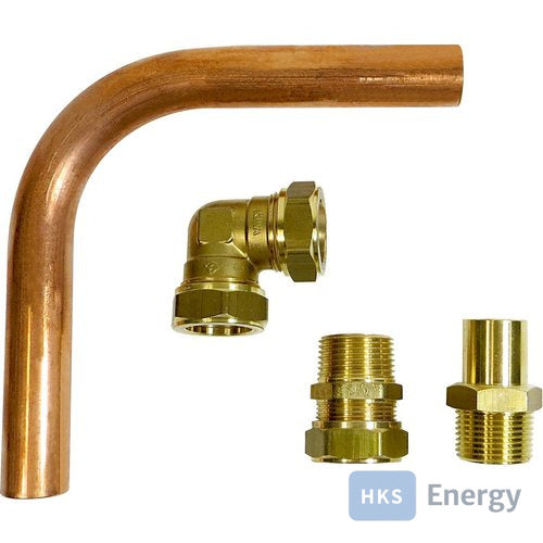 Bosch Installationszubehör für GC7000 WP Verbindungsset Gas TL in Kaskade ZBR..-3 – 7736701870