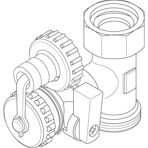 Bosch FE-Hahn mit Gewinde everp., 87185436280