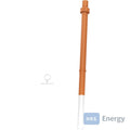 Bosch Abgaszubehör FC-Set80-C33x (oben) Grundbausatz C33x, d:80/125mm, rot, 1,5m – 7738112663