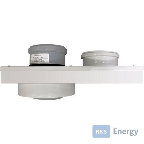 Bosch Abgaszubehör FC-110/185-110/110 Adapter DN110/160 auf 2xDN110 parallel – 7736701921