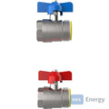 Bosch Zubehör für Wohnungsstationen Kugelhahnset 3/4" horizontal – 7738345906