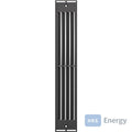 Bosch Zubehör dezentraler Lüftung LS160B Laibungsgitter LS160B, Farbe schwarz – 7738113850