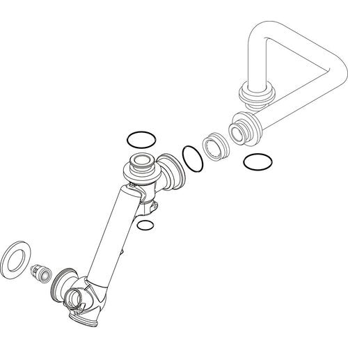 Bosch Kaltwasserrohr 7736700096